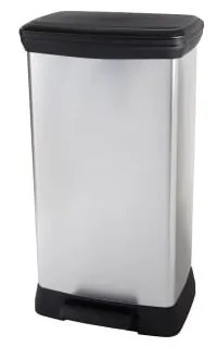 Műanyag szelektív pedálos szemetes 23+23 l Deco - Curver