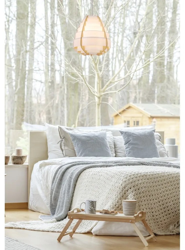 Fehér függőlámpa Nagoja – Candellux Lighting