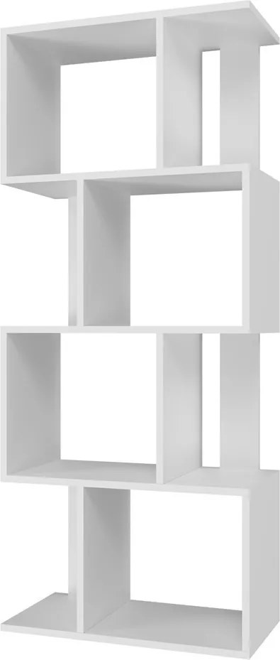 Fiesta 4P nyitott álló polc, tároló, fehér