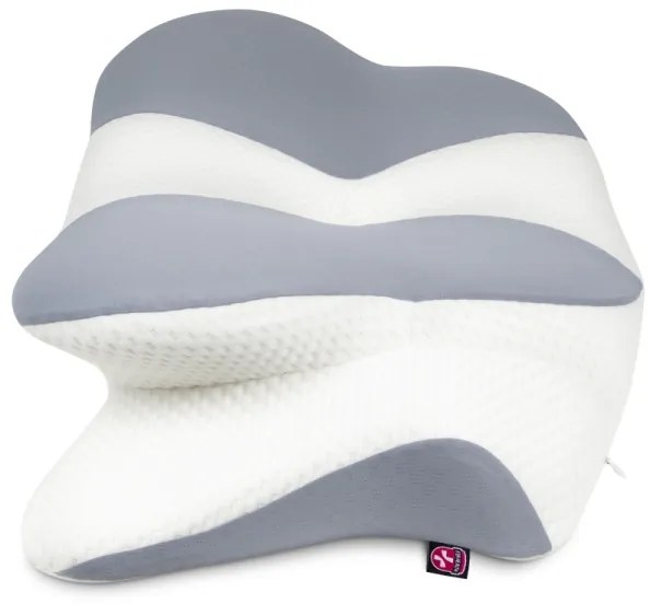 CONNECT IT CFH-6032-WH - Gemini anatómiai párna fehér/szürke