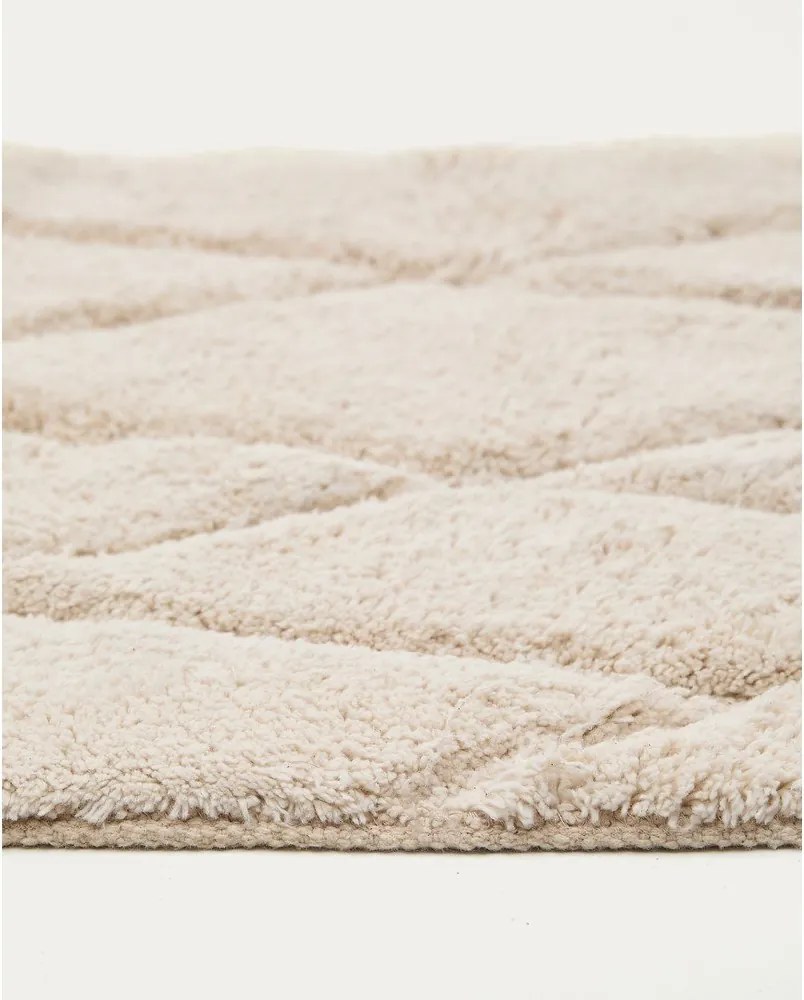 Bézs fürdőszobai kilépő 50x70 cm Nyana – Kave Home