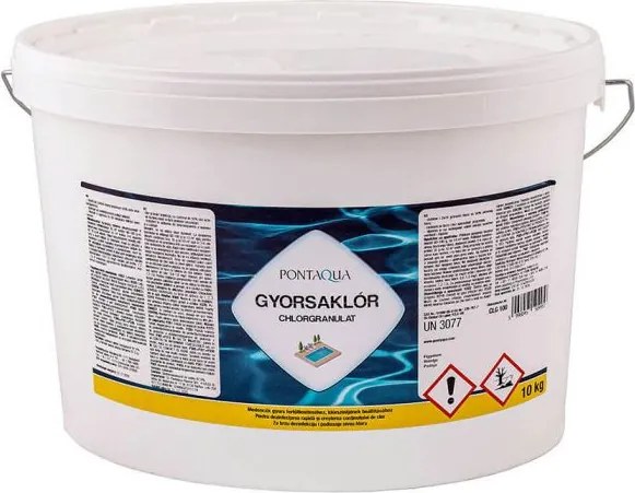 Gyorsaklór gyorsan oldódó klóros fertőtlenítószer 10 kg
