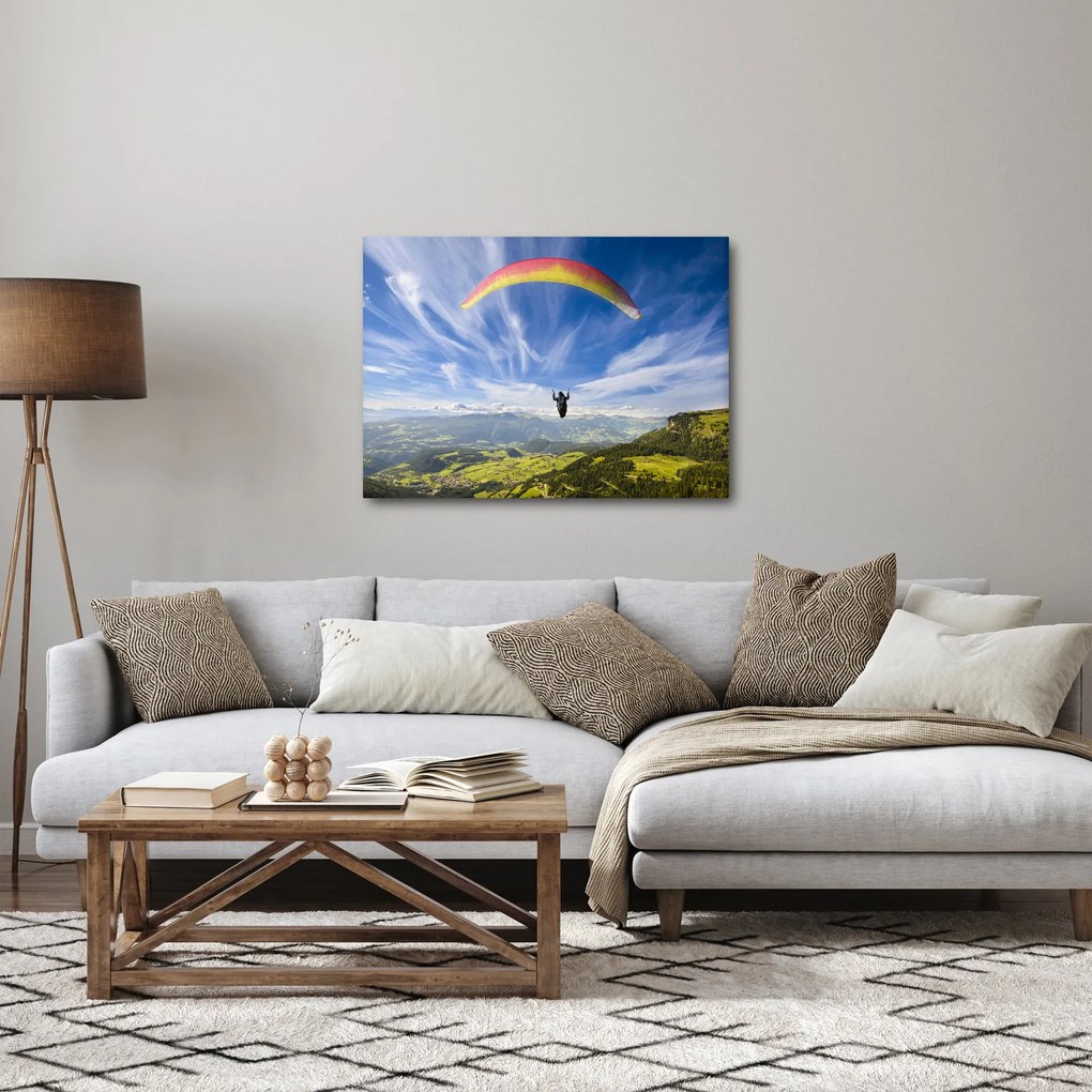 Kép - Siklóernyőzés (70x50 cm)