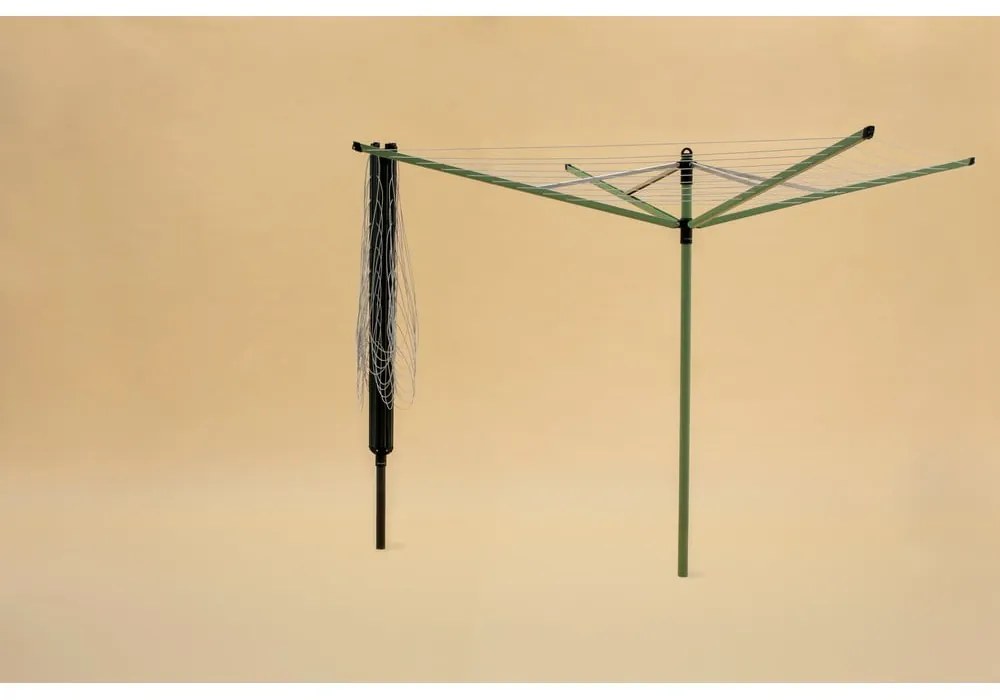 Antracitszürke kerti ruhaszárító 50 m Topspinner – Brabantia