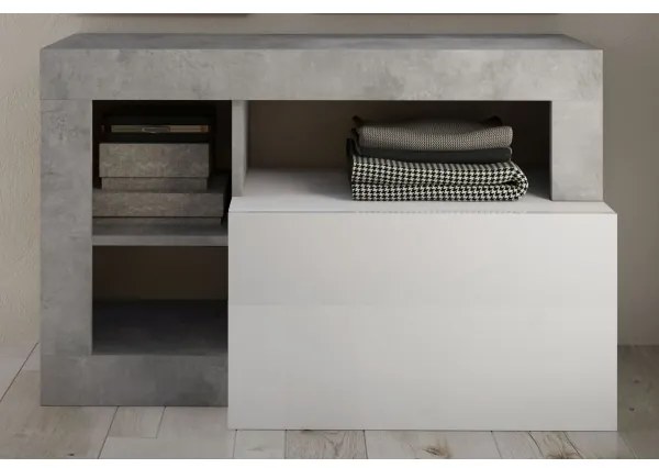 Pad LENOR fehér/szürke beton