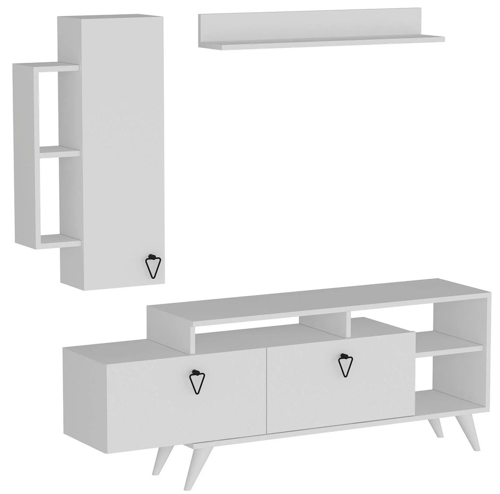 Nappali fal Kisamo 3 (fehér) . 1095645