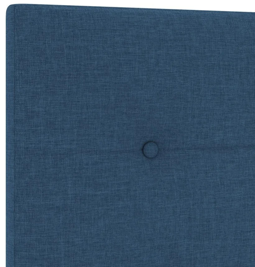Fejpárna Gombos Kék 80 cm Textil