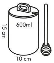 Tescoma  GUSTITO Méztartó 0.6 l, csurgatóval