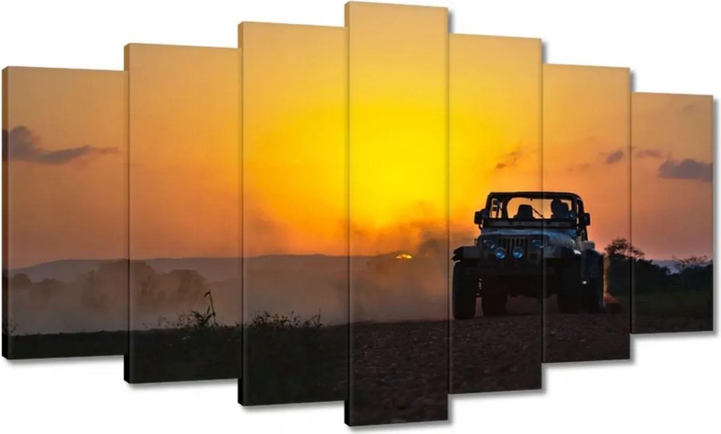 Festmények 140x80 Sivatag Terepjáró