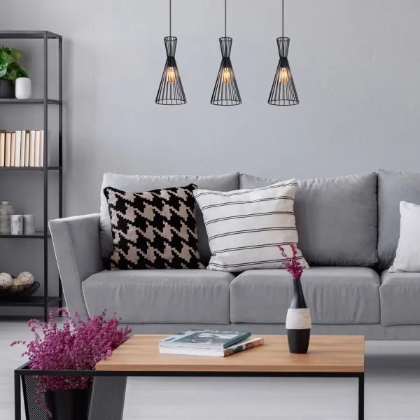 Rabalux 72005 - LEANDROS 1xE27/60W/230V mennyezeti lámpa rúdon