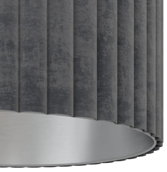 Eglo 39774 - Csillár zsinóron TAMARESCO 1xE27/40W/230V szürke