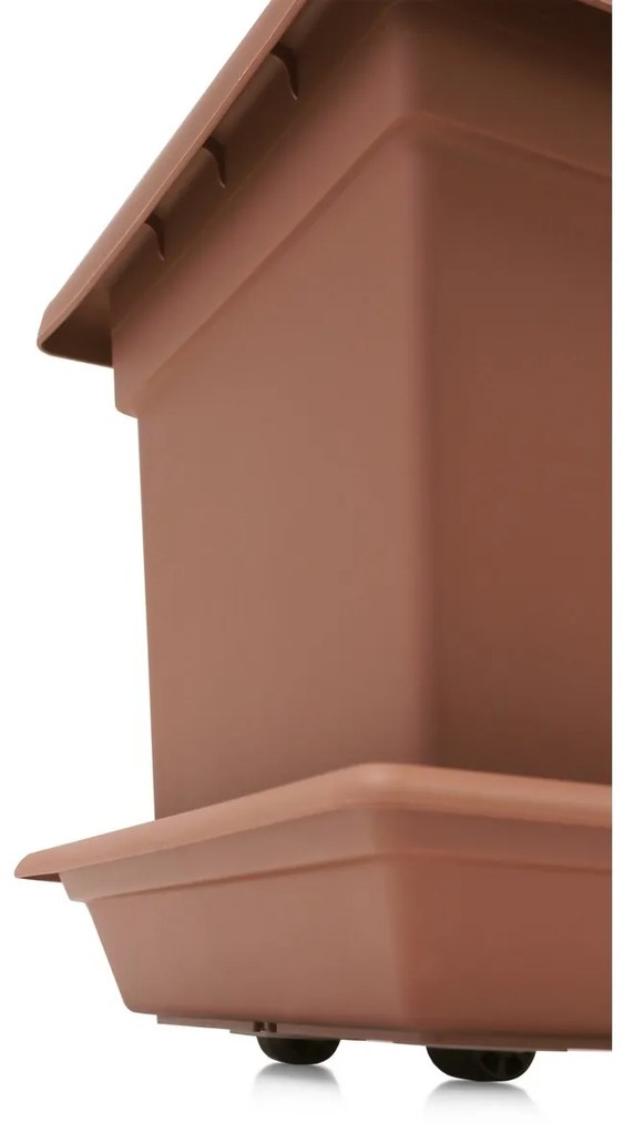 Gardenico alátét a Magnus virágláda alá antracit, 80 cm, 80 cm