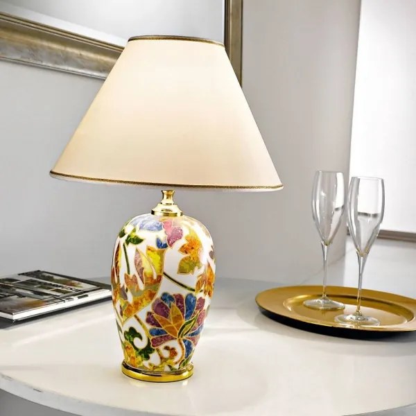 Kolarz 0094.70S - Asztali lámpa DAMASCO 1xE27/60W/230V