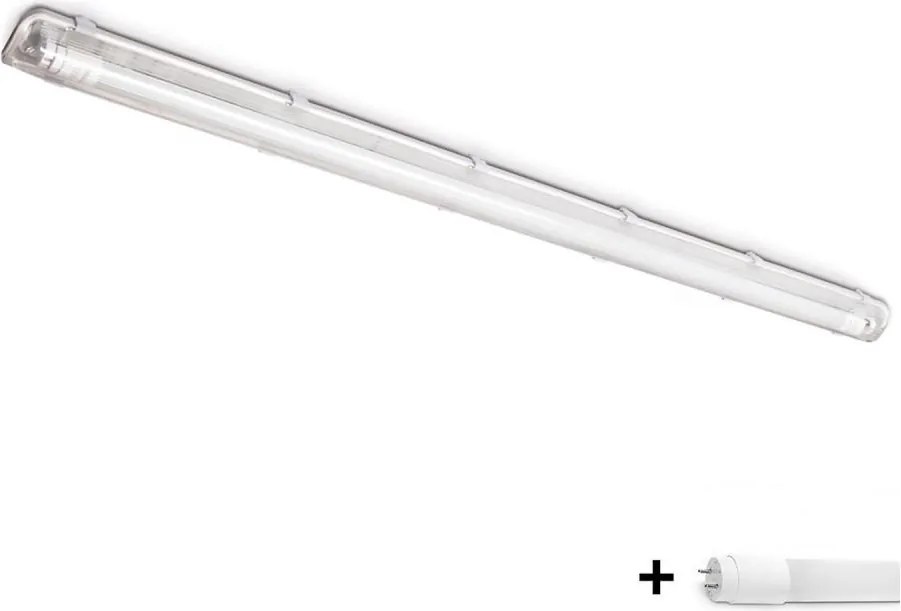 Brilagi -LED Tech. OPTIMA T8 fénycsöves világítótest 1xG13/18W/230V 4000K IP65 128 cm