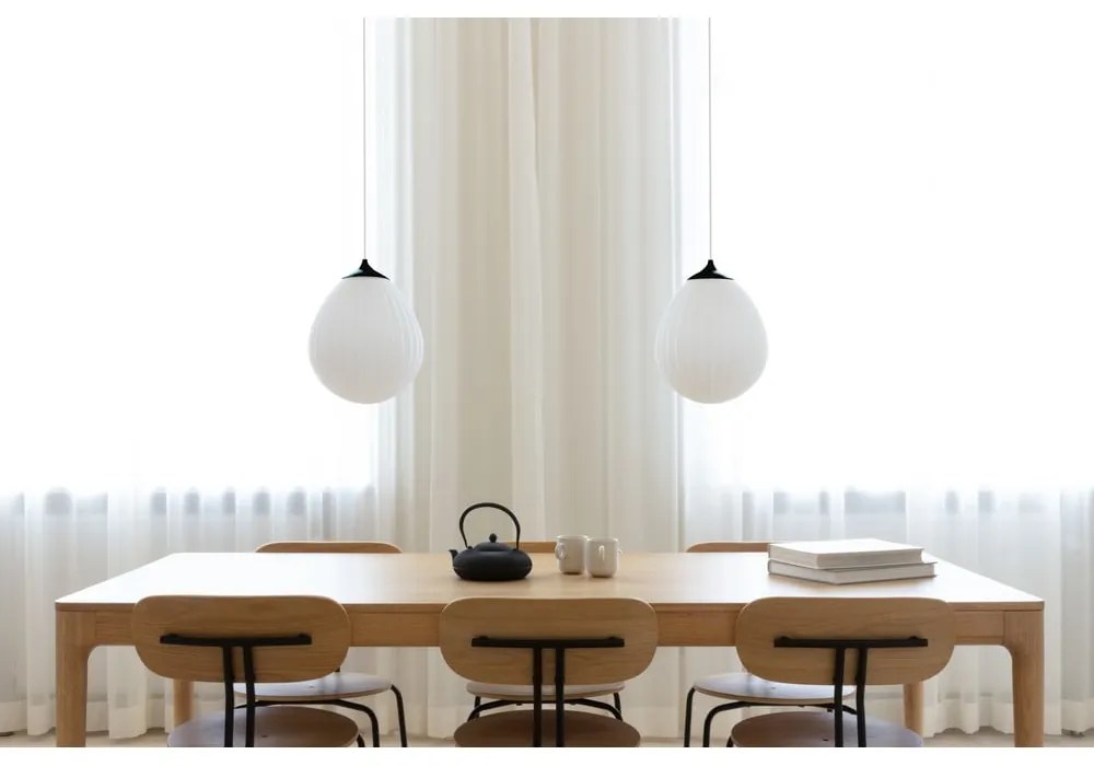 Fekete-fehér lámpabúra ø 27 cm Around the World Medium – UMAGE