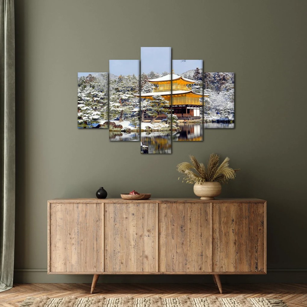 Kép - Kinkakuji, Japán (150x105 cm)