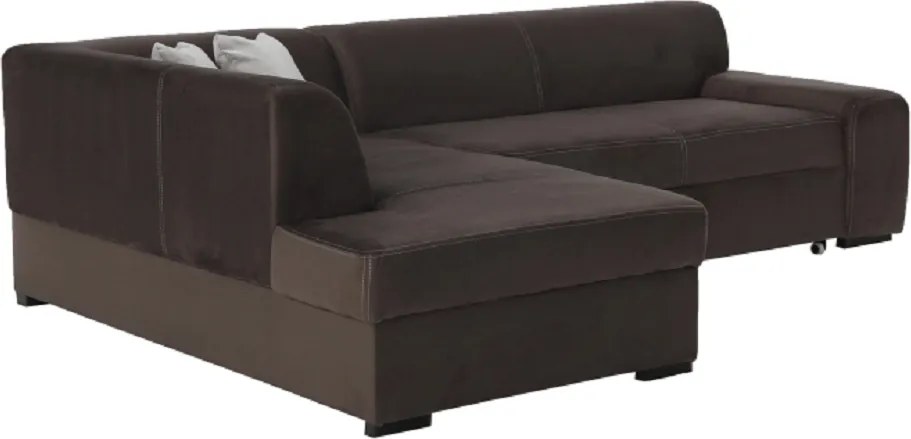 Ülőgarnitúra, barna, balos, MINERVA