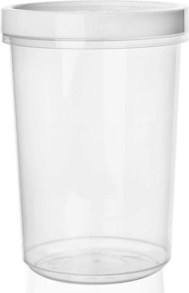 Légmentesen Záródó Leveses Ételtároló Tartály Csavaros Tömítéssel 1L