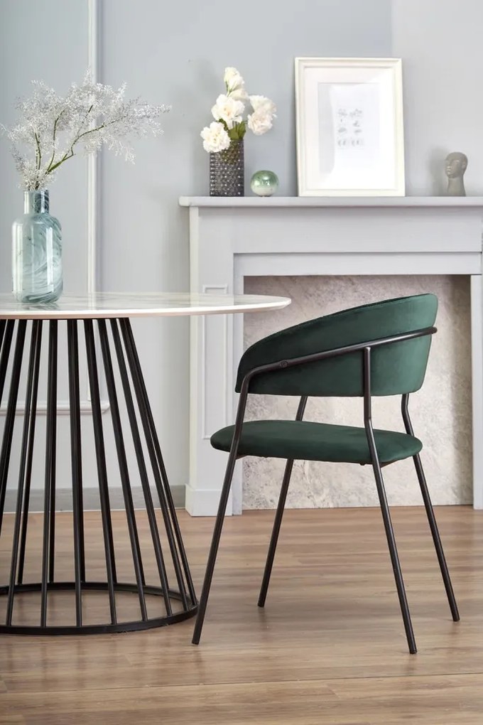 Brodway étkezőasztal fehér 110cm