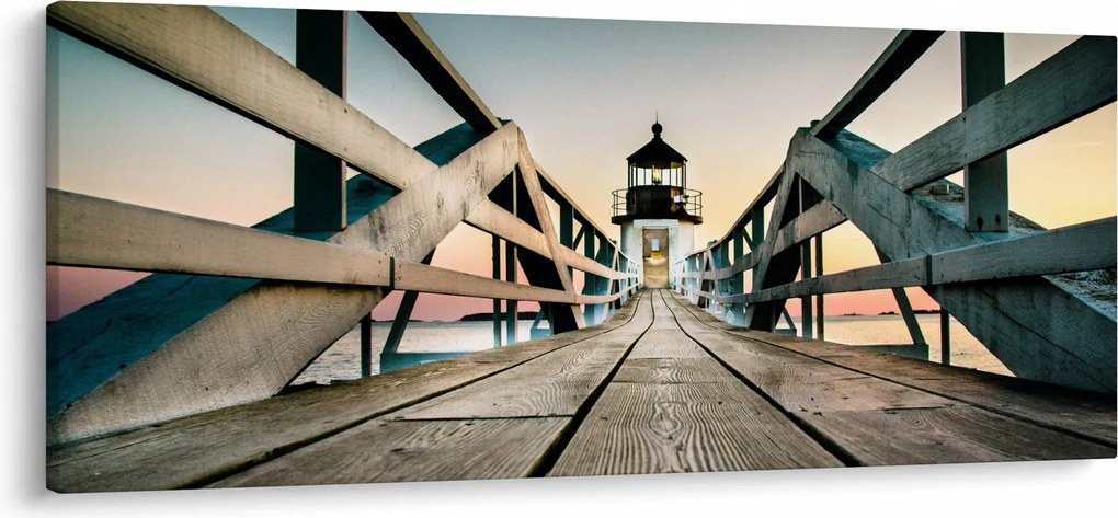 Kép - A mólón (120x50 cm)