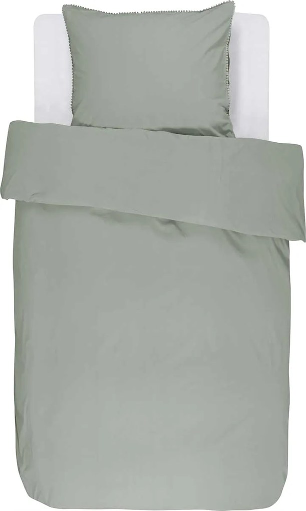 Pamut Szatén Ágyneműhuzat Garnitúra 140X220 CM 100 Pamut Szürke