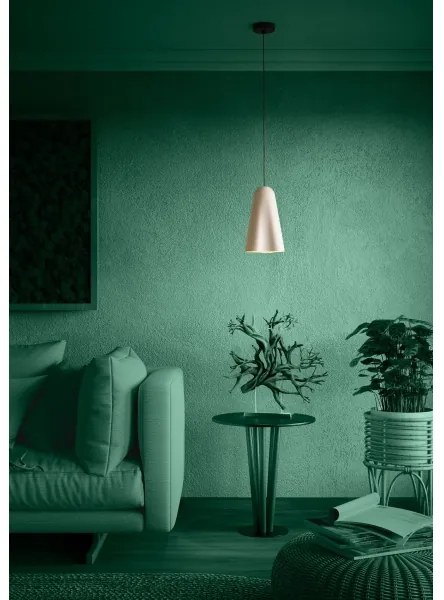 Eglo 390363 - Csillár zsinóron TOLLERIC 1xE27/40W/230V bézs