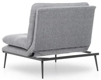 Kinyitható fotel SPEAKY, szürke