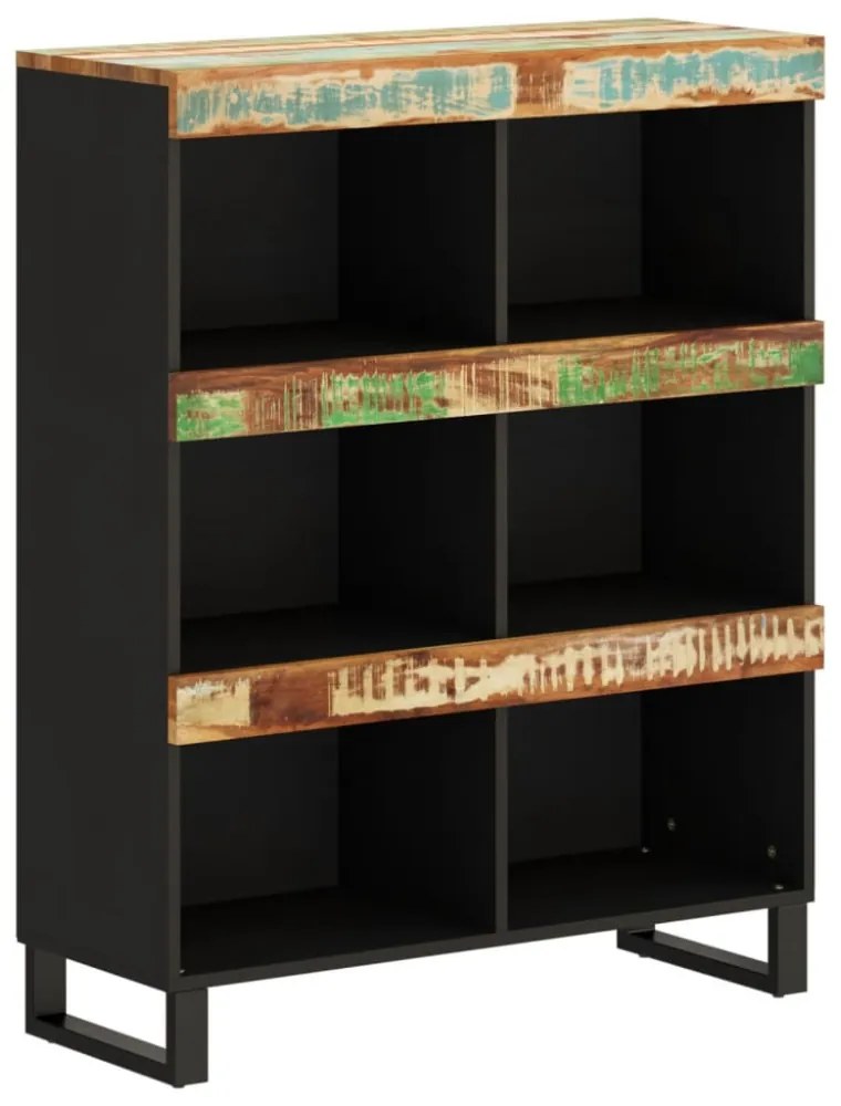 tömör újrahasznosított fa tálalószekrény 85 x 33 x 107 cm