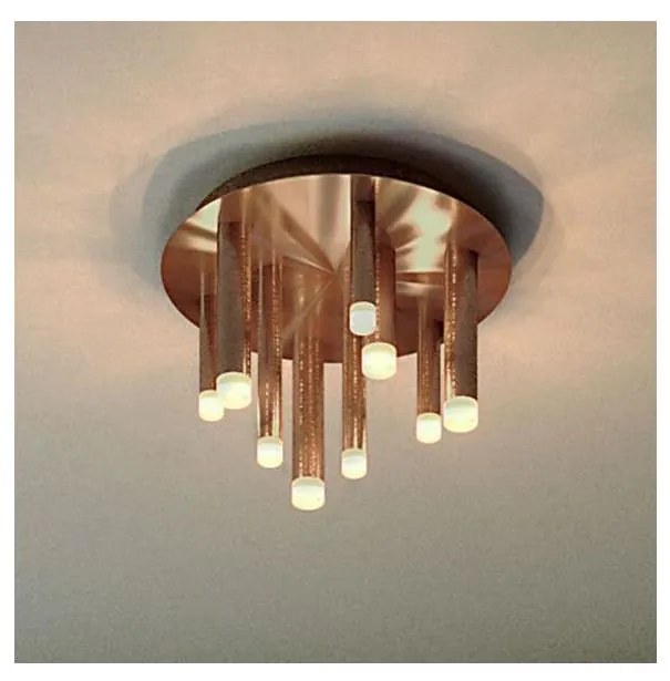 Redo 01-2040 - LED Mennyezeti lámpa MADISON 9xLED/4W/230V réz