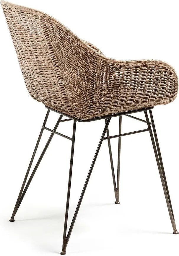 Natúr színű étkezőszék Chart – Kave Home