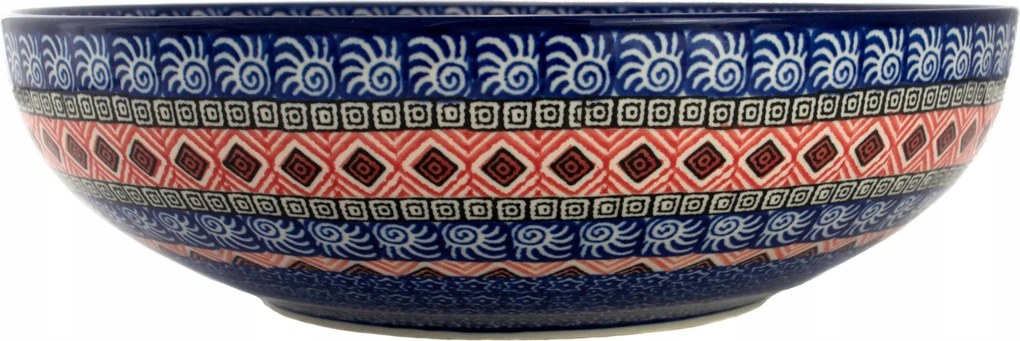 Nagy gyümölcstál 27 x 8cm Ceramika Artystyczna Bolesławiec