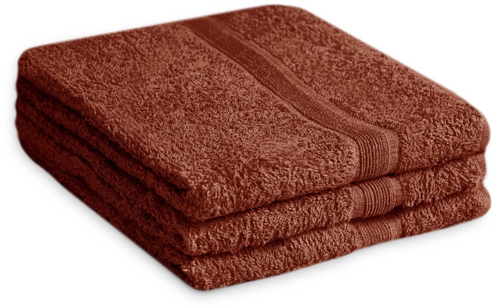 Soft barna törölköző