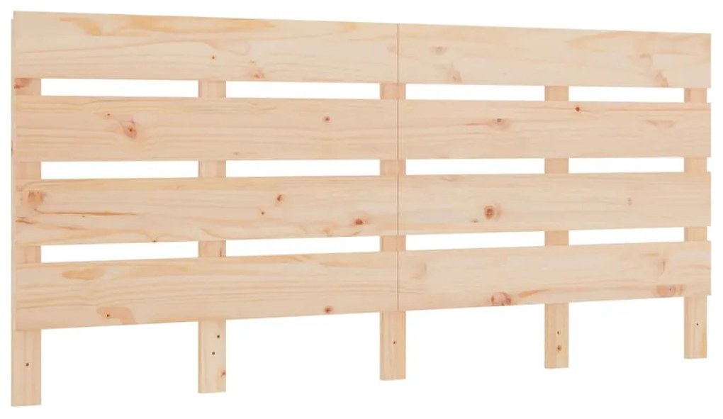 tömör fenyőfa fejtámla 140 x 3 x 80 cm