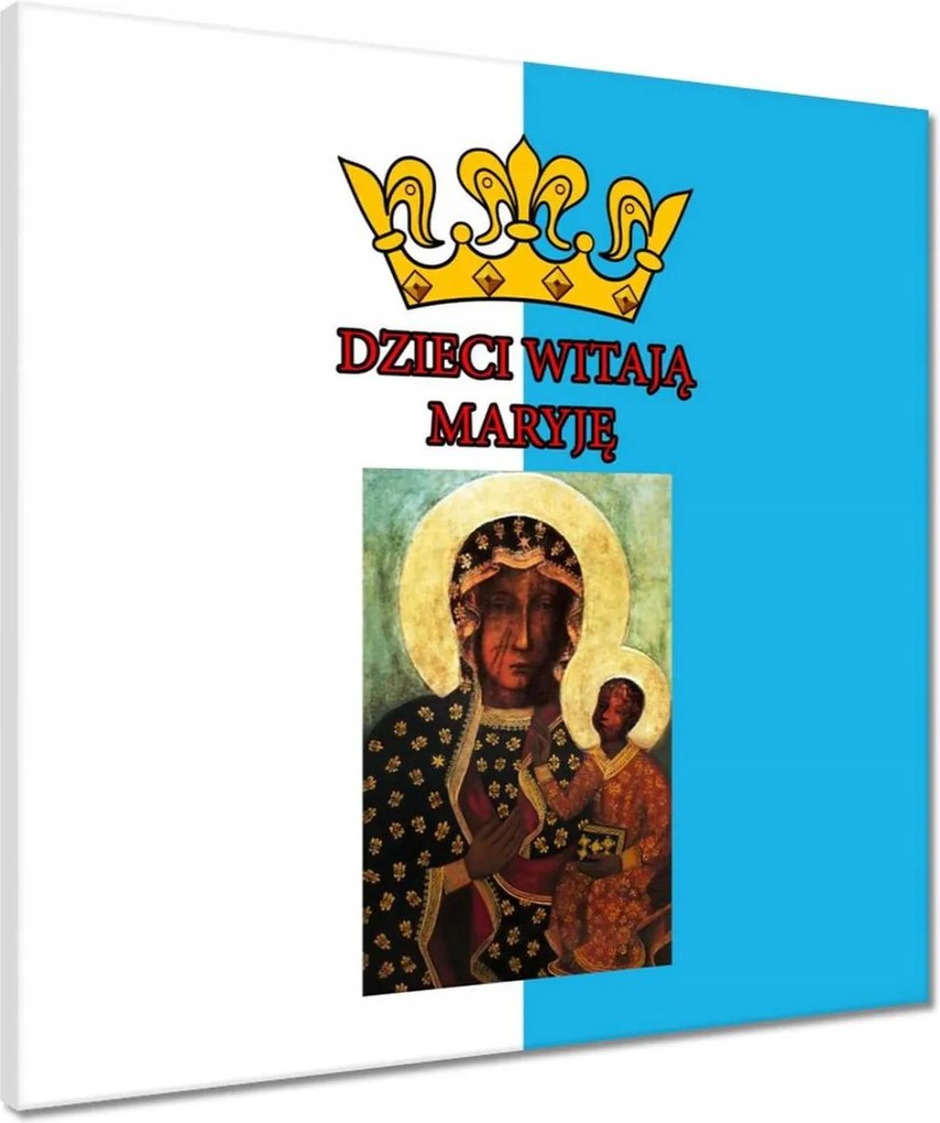 Vászonkép 50x50 Mária minta Gyerekek