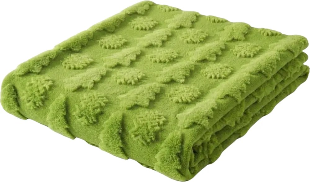 Textil futó FOREST TREES 40x140 cm, zöld