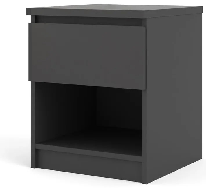 Fekete éjjeliszekrény Naia - Tvilum