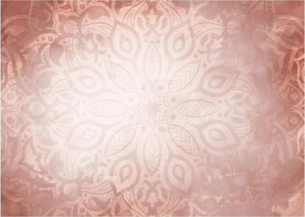 Kép - Rózsaszín mandala (70x50 cm)