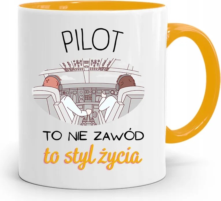 Távirányítós Bögre Sárga Születésnapi Ajándék fényképes nyomtatással