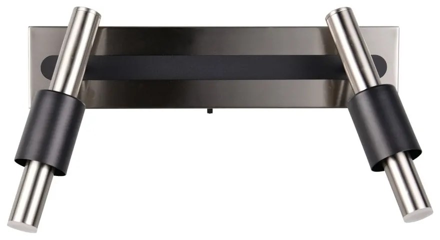 Fekete-ezüstszínű LED spotlámpa 20,5x42 cm Ikaris – Trio Select