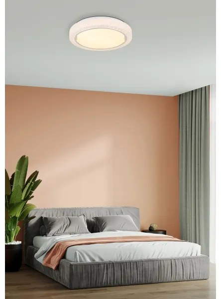 Globo 41265 - LED Mennyezeti lámpa LIAMI LED/24W/230V átm. 40 cm 3000K fehér