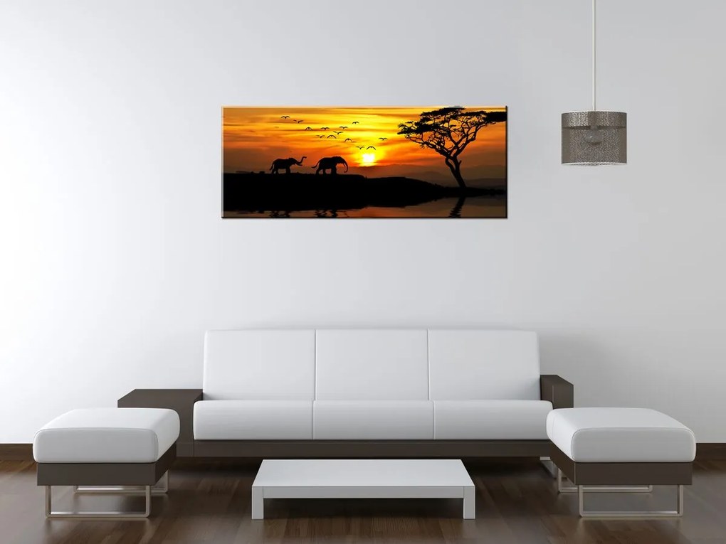 Gario Vászonkép Afrika Méret: 100 x 40 cm