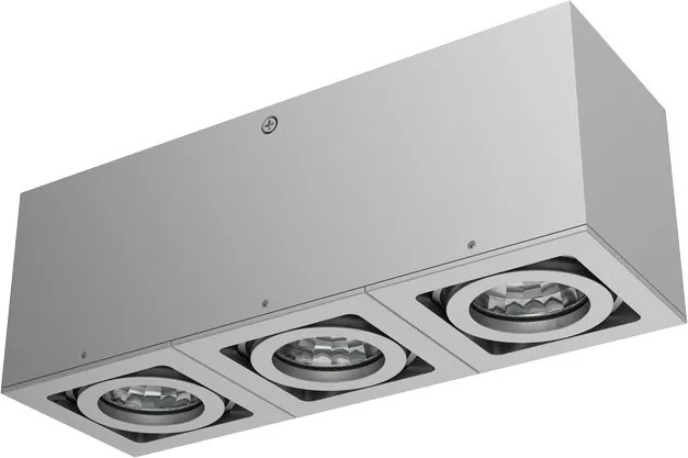 RENDL BERIT III mennyezeti lámpa alumínium 230V GU10 3x50W