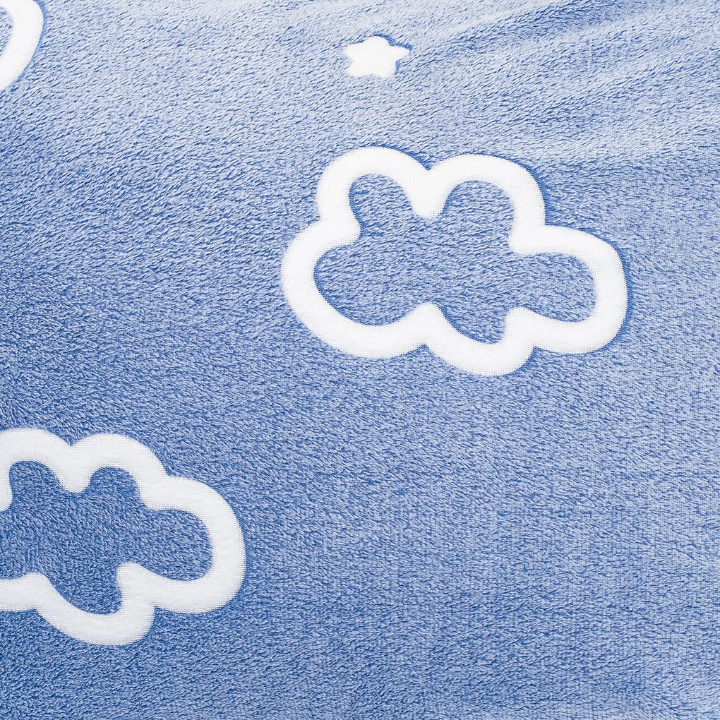 4Home Világító ágynemű mikroflanel Cloud , 140 x200 cm, 70 x 90 cm