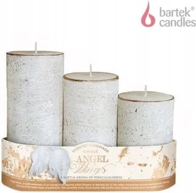 Adventi gyertya Rusztikus angyalszárnyak 860g