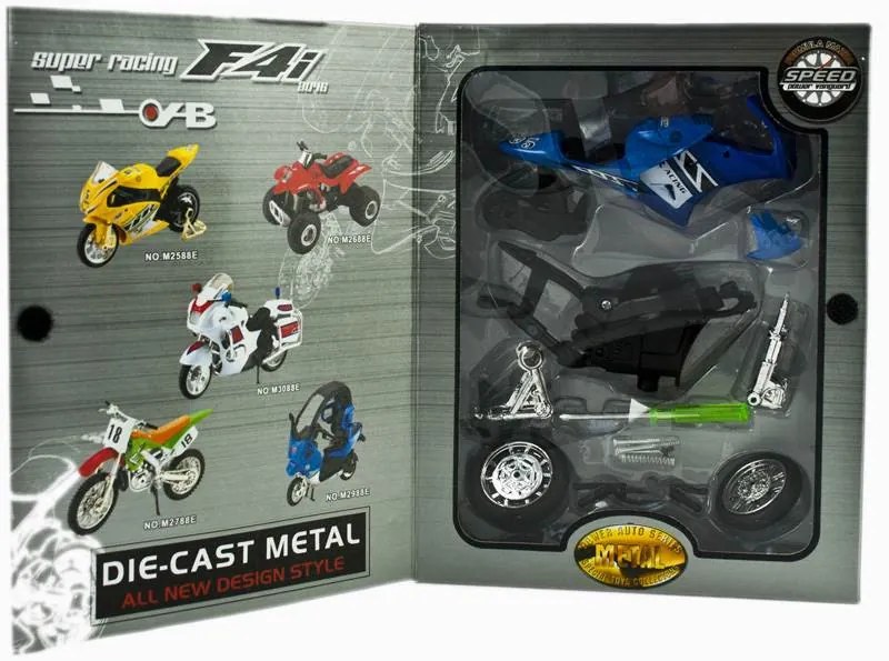 1:18 Sport Motor Matchbox Szerelő Szett Kis Autó Összeszerelő Készlet M2988e Szereld Össze A Játékod Makett