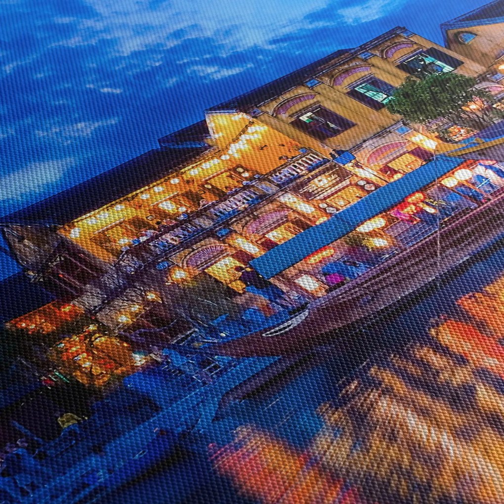 Egy kép Hoi An éjszakai városáról, Vietnam (90x60 cm)