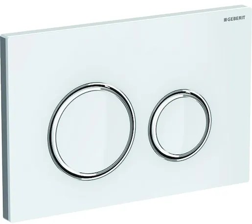 Geberit Sigma21 vezérlőgomb üveg fehér 115.884.SI.1