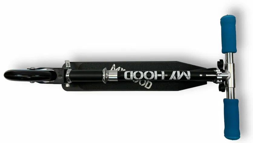My Hood 505162 összecsukható roller 145, fekete és türkizkék