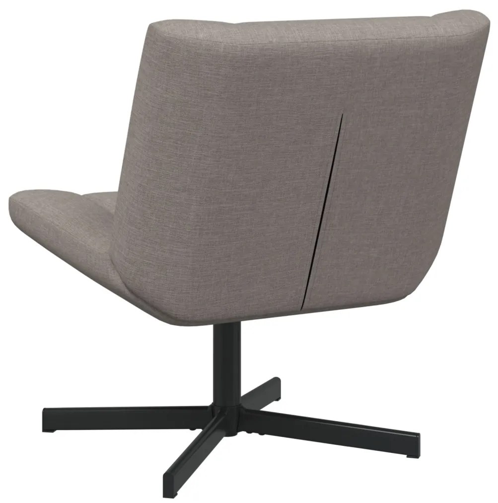 Akcent Szék Taupe Szövet, Fém alap Standard Ergonomikus