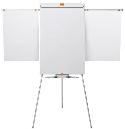 Flipchart tábla, mágneses felület, 2 db segédkarral, NOBO Essentials, fehér (VN5693)